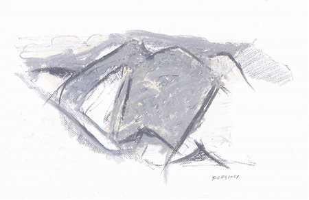 ATTILIO FORGIOLI Salo' (Bs) 17/03/1933 Montagna pastelli su carta cm. 32x48,...