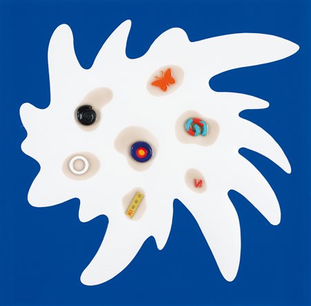 RENZO NUCARA Crema 1948 Bang 10-37, 2011 resine, oggetti, colore serigrafico,...