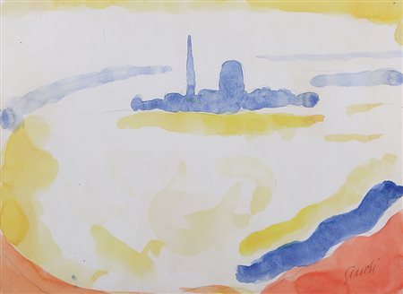 VIRGILIO GUIDI Roma 04/04/1891 - Venezia 07/01/1984 Bacino di San Marco...