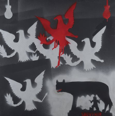 FRANCO ANGELI Roma 14/05/1935 - Roma 12/11/1988 Souvenir, fine anni '70...