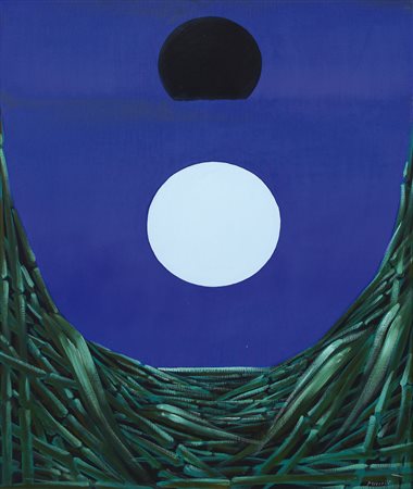 CESARE PEVERELLI Milano 30/05/1922 - Parigi 10/03/2000 Campo di canne, 1971...