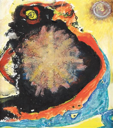 GIANNI DOVA Roma 08/01/1925 - Pisa 1991 Senza titolo, (anni '50) tecnica...