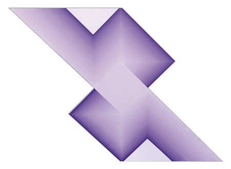 FERNANDA FEDI Caluso (TO) 16/11/1940 Struttura modulare, 1977 acrilico su...