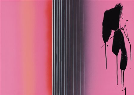 ENNIO FINZI Venezia 1931 Alternando-luce colore, (2004) olio su tela cm....