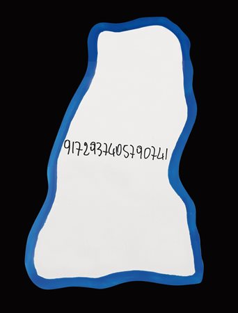 MICHELANGELO PISTOLETTO Biella (Vc) 25/06/1933 Frattale, 1999/2000 smalti su...