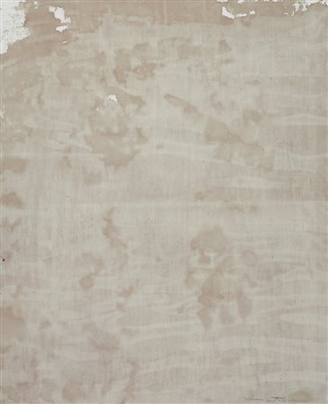 HERMANN NITSCH Vienna 1938 Relitto, 1970 relitto (sangue su tela) cm. 62x50,...