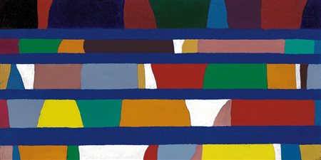 PIERO DORAZIO Roma 28/06/1927 - Todi 17/05/2005 Stop, 1972-75 olio su tela...