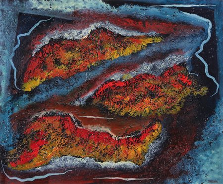 PIPPO ORIANI Torino 25/06/1909 - Roma 01/12/1972 Itinerario cosmico, 1960-63...