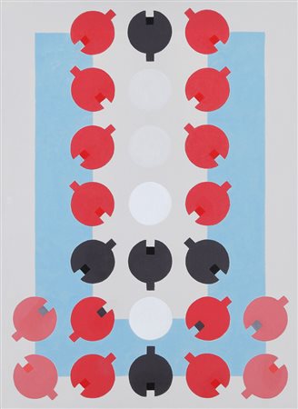 CARLO NANGERONI New York (U.S.A.) 24/06/1922 Senza titolo, 2009 acrilico su...