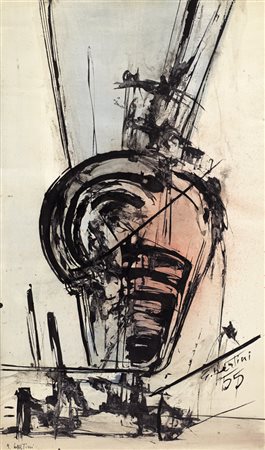 GIANNI BERTINI Pisa 31/07/1922 - Caen (Normandia) 08/07/2010 Senza titolo,...