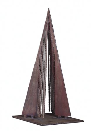 SIMON BENETTON Treviso 24/10/1933 "Progetto A" macroscultura visibile, 1992...