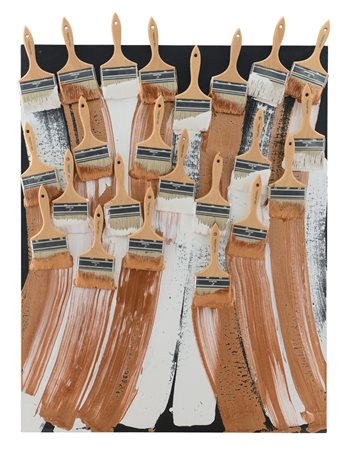 ARMAN Nizza 1928 - New York 22/10/2005 Senza titolo, 2001 pittura e...