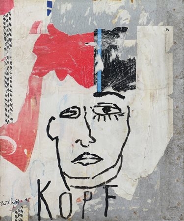MIMMO ROTELLA Catanzaro 07/10/1918 - Milano 08/01/2006 Kopf, 1994...