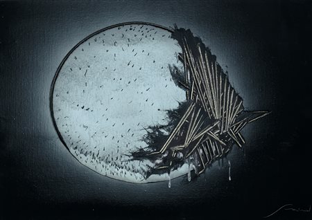 EMILIO SCANAVINO Genova 28/02/1922 - Milano 29/11/1986 Il frutto, 1981 olio...