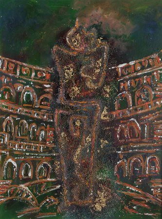 PIPPO ORIANI Torino 25/06/1909 - Roma 01/12/1972 Figura, presenza umana in...