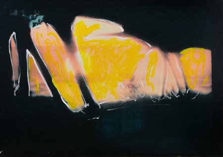 MARIO SCHIFANO Homs (Libia) 1934 - Roma 26/01/1998 Senza titolo, 1990-97...