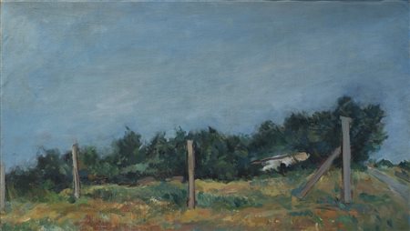 Ernesto Treccani , Senza titolo (La siepe)