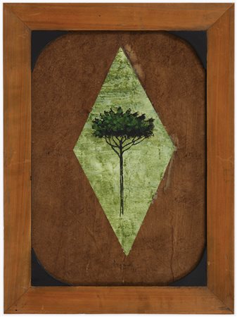 Carlo Mattioli , Senza titolo (Paesaggio)