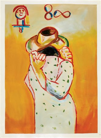 Francesco Clemente , Senza titolo