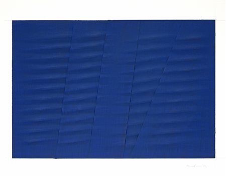 Agostino Bonalumi , Blu