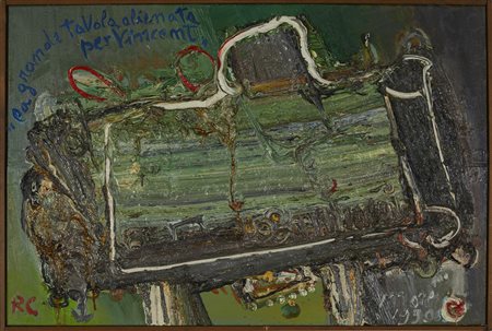 Mattia Moreni , La grande tavola alienata per Vincent