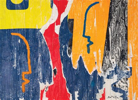 Mimmo Rotella , Colorato