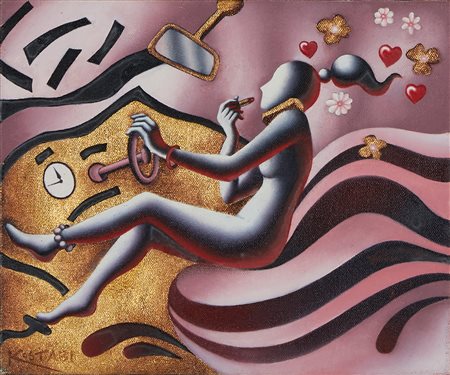 Mark Kostabi , Driven to distraction