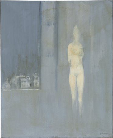 Giuseppe Ajmone , Interno a sera