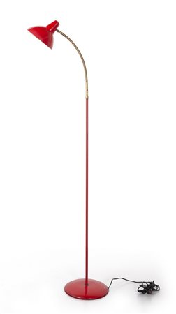 UNA LAMPADA DA TERRA, anni '50. <br>Lamierino 