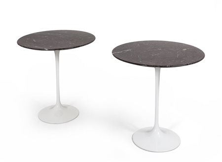 EERO SAARINEN<br>Due tavolini modello '163 TR' 
