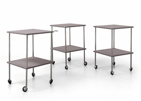 LUIGI CACCIA DOMINIONI <br>Tre tavolini su 