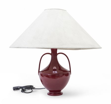 CERAMICHE ZACCAGNINI<br>Una lampada da tavolo, 