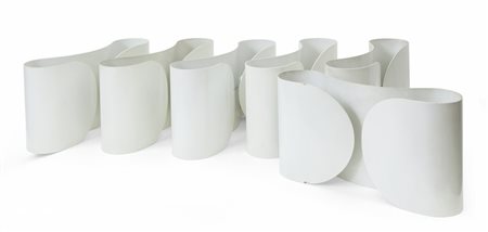 TOBIA SCARPA <br>Sei lampade a parete 'Foglio' 