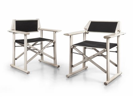 CARLO HAUNER <br>Due poltroncine 'Hollywood' per 