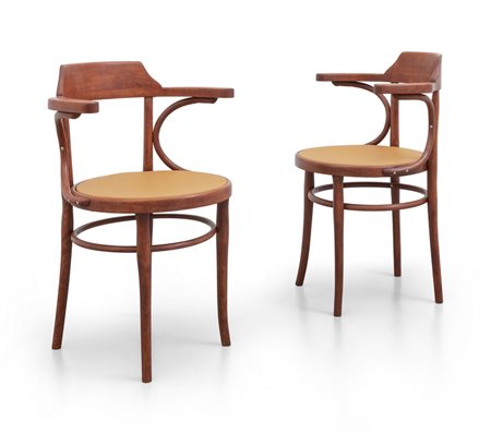 THONET (Editore)<br>Due poltroncine, probabile 