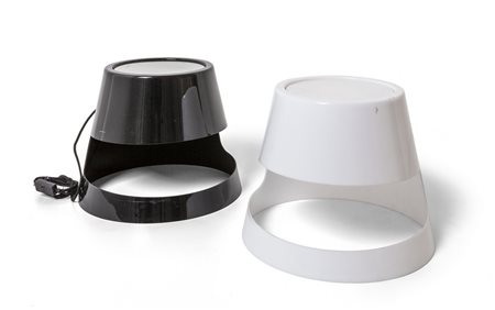 DIEGO SFERRAZZA <br>Due lampade da tavolo 'RHA' 