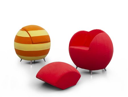 FOX ITALIA (Editore)<br>Due poltrone 'Lapalla', 