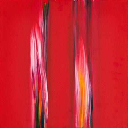 ENNIO FINZI (1931) - Il verso del colore in rosso, 2012