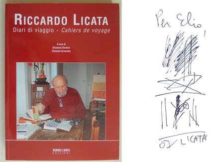 RICCARDO LICATA (CON DISEGNO, FIRMA E DATA) – Diari di viaggio, Venezia, 2007