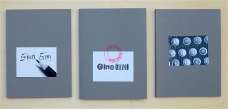 GINO GINI – Visual Poetry. Lotto unico di 3 libri d'artista firmati e numerati