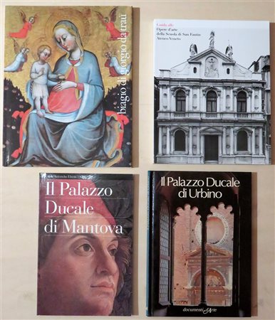 PALAZZI DUCALI E ARTE RELIGIOSA – Lotto unico di 4 cataloghi