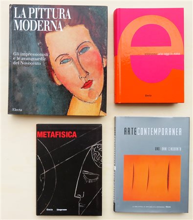MANUALI D'ARTE E OPERE GENERICHE – Lotto unico di 4 cataloghi