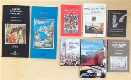 GALEAZZO VIGANO' E LIBRI SU VENEZIA – Lotto unico di 8 libri