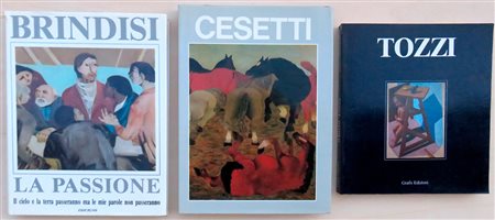 FIGURAZIONE ITALIANA (REMO BRINDISI, GIUSEPPE CESETTI, MARIO TOZZI) – Lotto unico di 3 cataloghi
