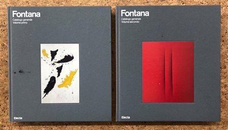 LUCIO FONTANA – Catalogo generale. Volume primo e secondo, 1986