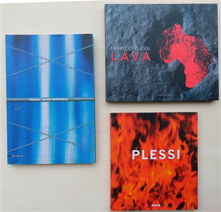 FABRIZIO PLESSI – Lotto unico di 3 cataloghi