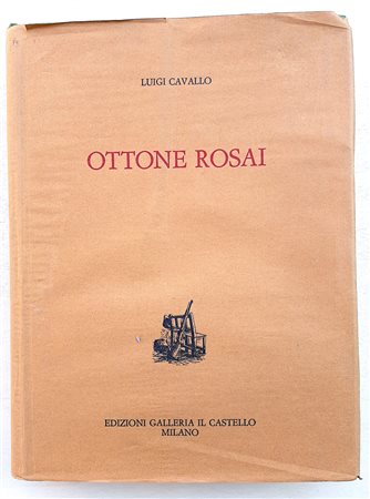 OTTONE ROSAI – Catalogo di Luigi Cavallo, 1973