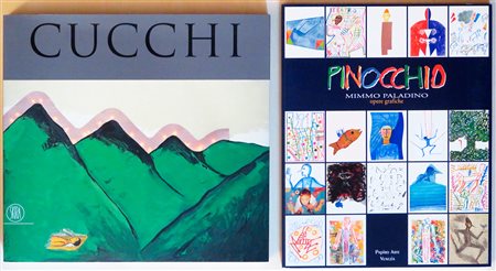 TRANSAVANGUARDIA (ENZO CUCCHI, MIMMO PALADINO) – Lotto unico di 2 cataloghi