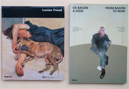 LUCIAN FREUD E FRANCIS BACON – Lotto unico di 2 cataloghi