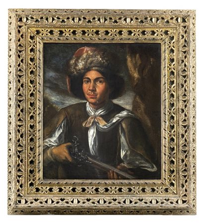 Maestro austro-ungarico della fine del secolo XVII

Ritratto di uomo con fucile